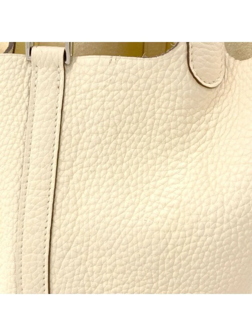 Hermes Picotin Lock PM Silver Handbag Taurillon